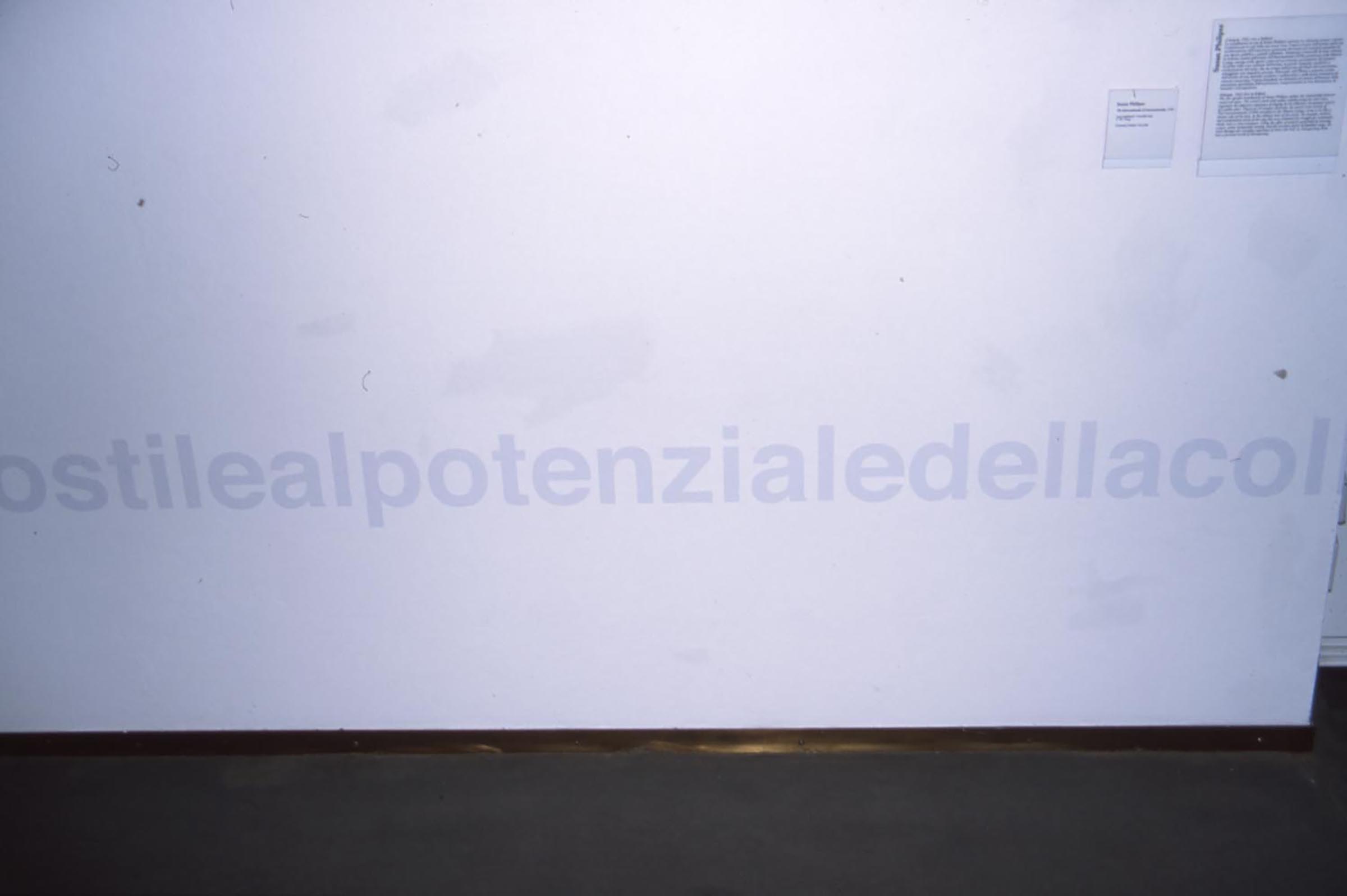 Liam Gillick, Lamp Factory, 2003 (detail)